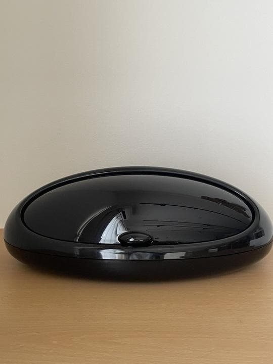 Alessi ブレッドビン　ブレッドケース　黒　Gnam Amazon.com: Alessi ASG22 B 