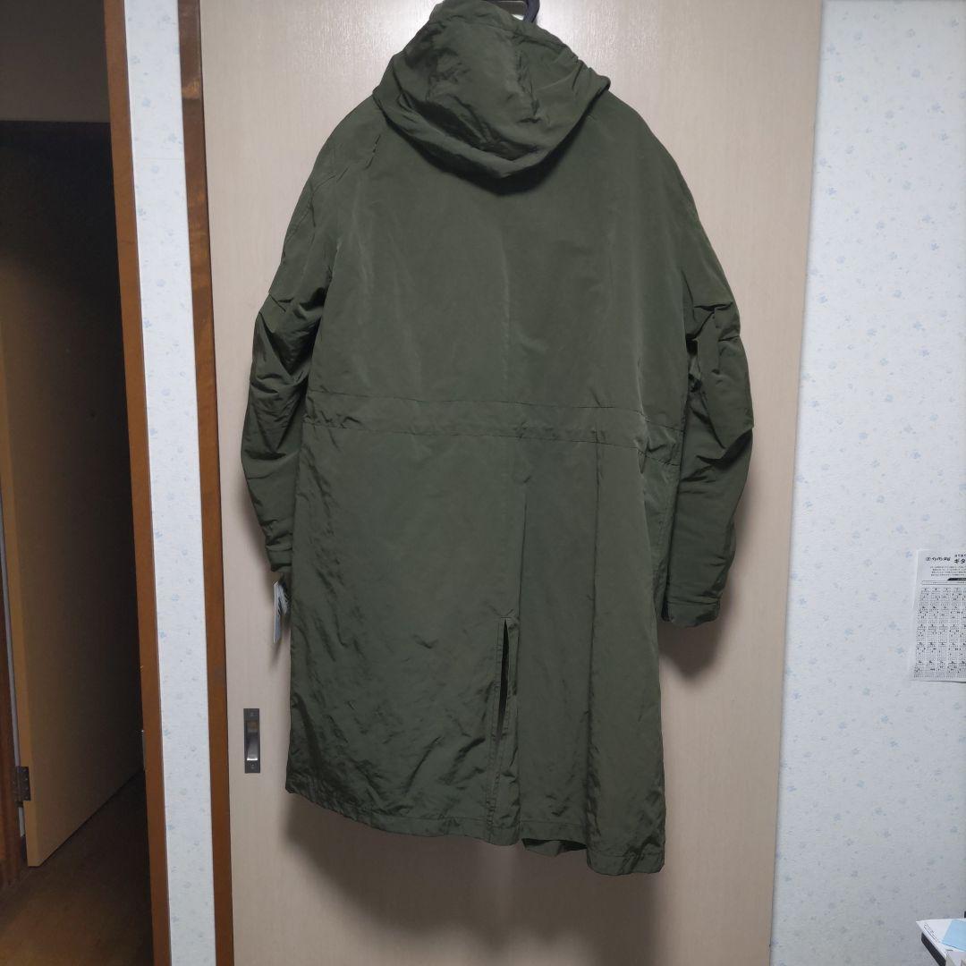 オリーブ モッズコート ロング丈 フード付き - メルカリ