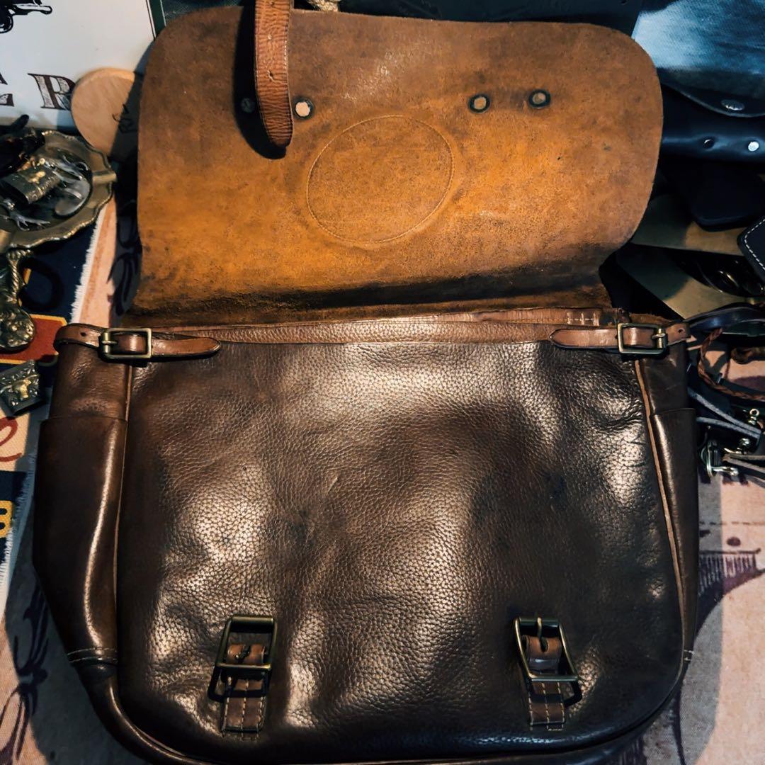 RRL 初代「サイコロと稲妻」メッセンジャーバッグ