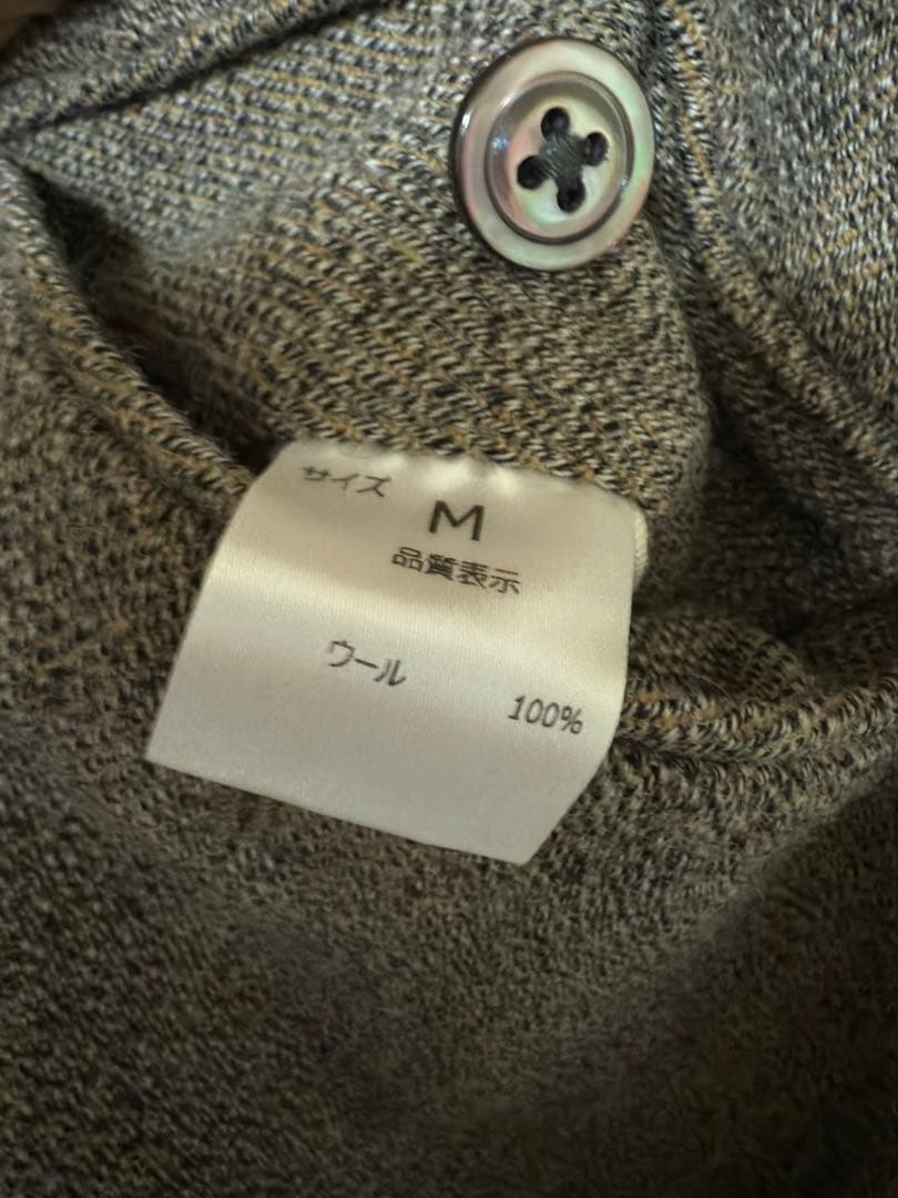 値下げ最後】NEAT FOX BROTHERS Wool Melange