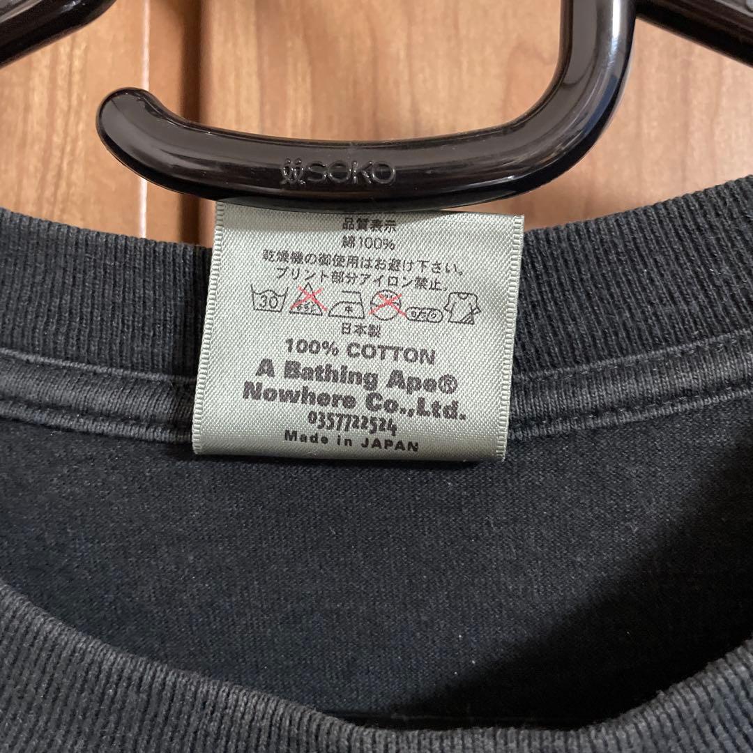 00s A BATHING APE × FUTURA nigo ロンT L/S