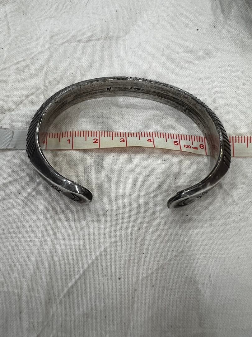 Wylie Secatero ワイリーセカテロ シルバーバングル 55g - メルカリ