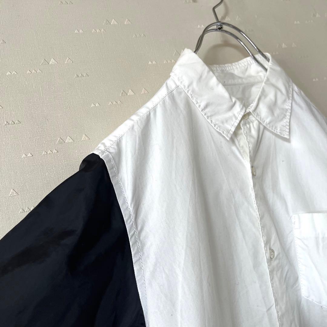 希少 古着 コムデギャルソン ガンリュー アーカイブ コットン ナイロン