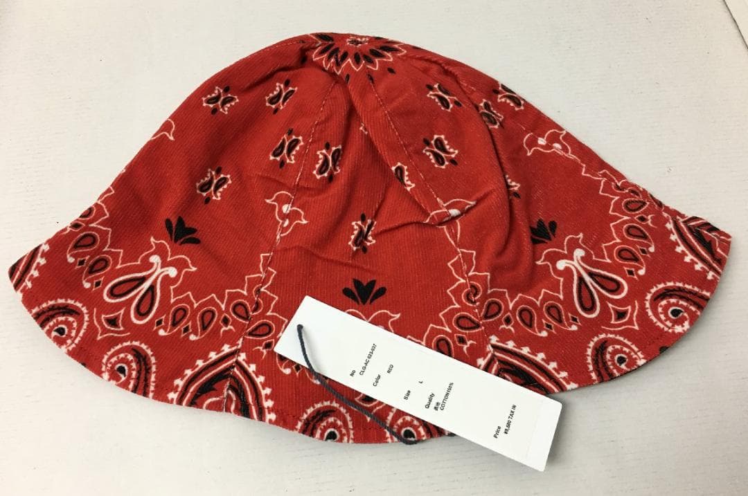 チャレンジャー L 新品タグ付き 23AW リバーシブル バンダナ ハット