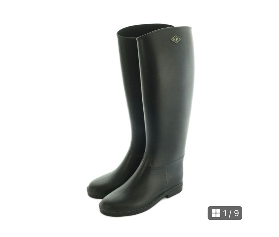 MACKINTOSH PHILOSOPHY 黒 ロングブーツ Lサイズ マッキントッシュ フィロソフィー MACKINTOSH PHILOSOPHY ストレッチ