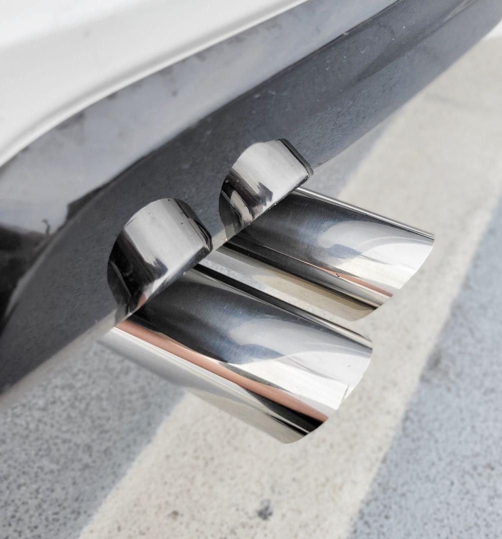 aオールステンレス ネオクラシックデュアルマフラーカッター 下向き用