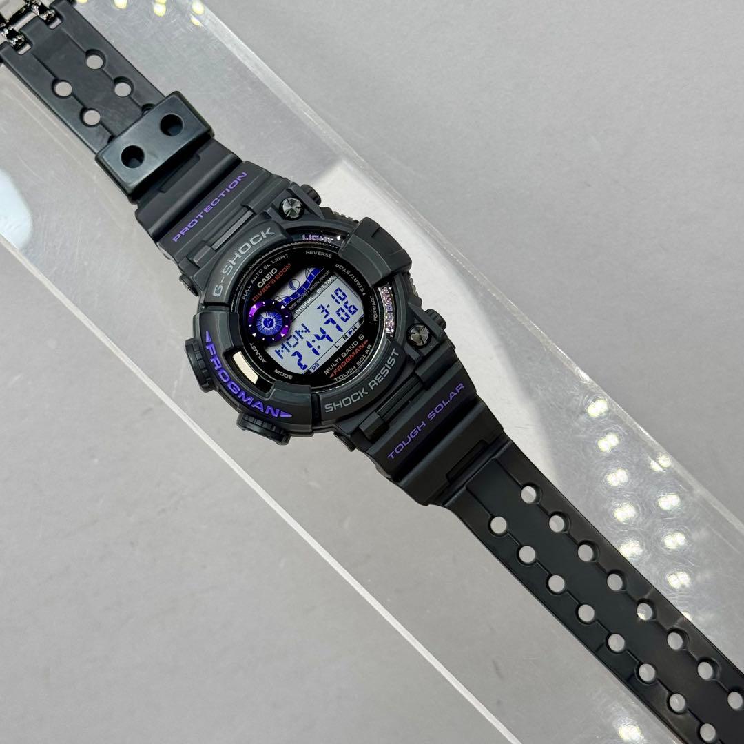 極美品G-SHOCK GWF-1000BP フロッグマン 電波ソーラー パープル - メルカリ