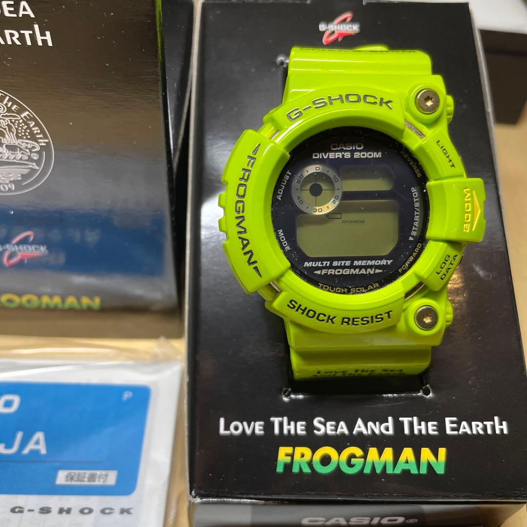 G-SHOCKカシオ フロッグマン 雨蛙 GW-200F-3JR 完品 激レア - メルカリ