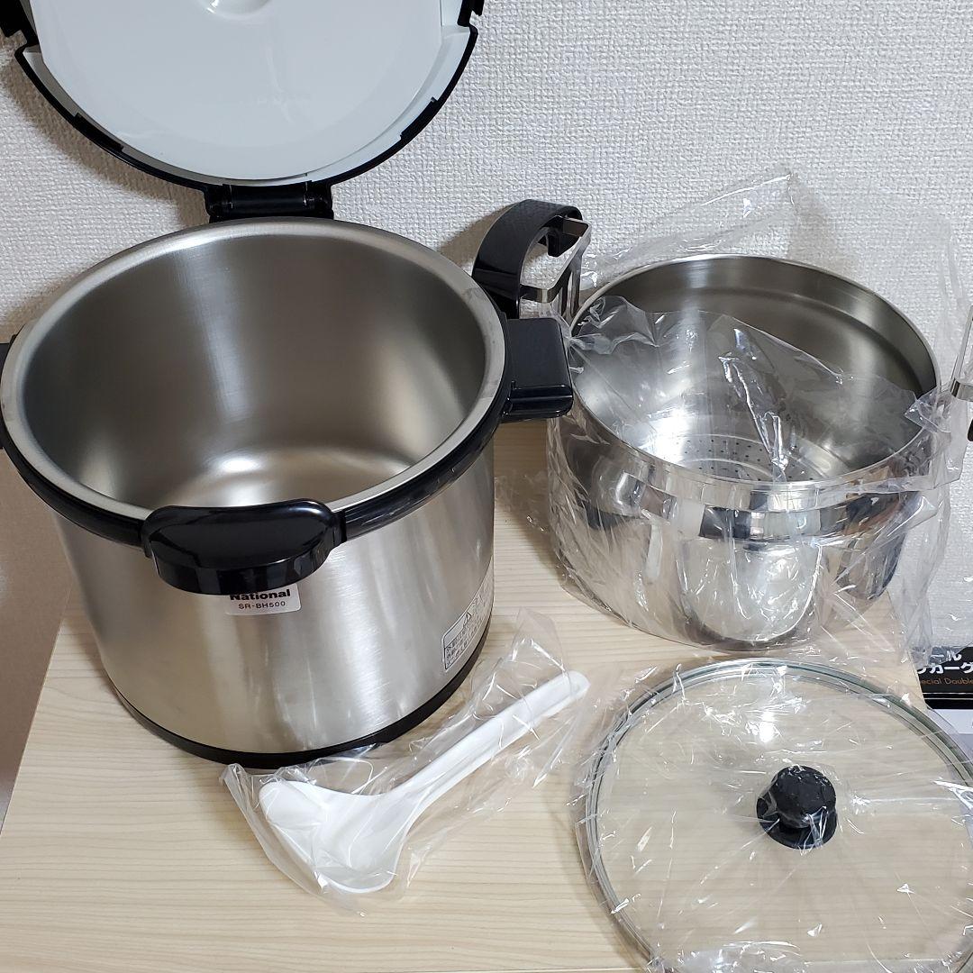 未使用】ナショナル 真空保温調理鍋 マジックック SR-BH500 - メルカリ