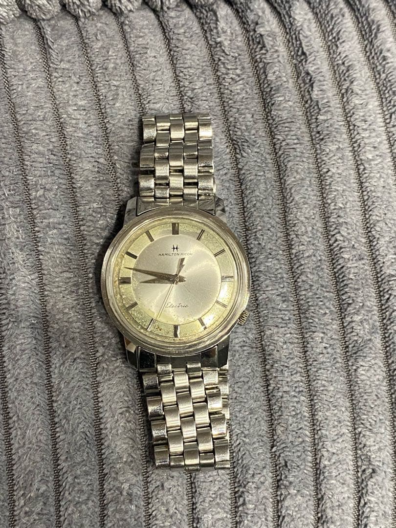 稼働品 ハミルトン リコー エレクトリック ビンテージ 電磁テンプ 1960