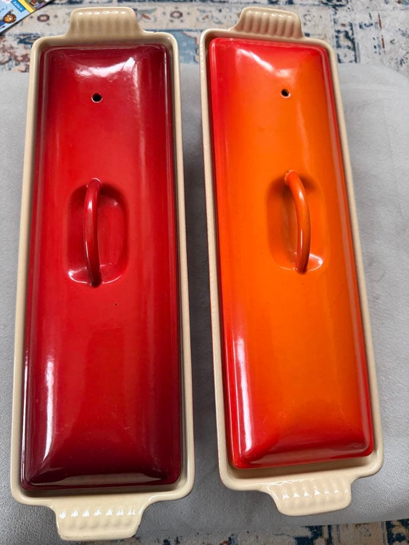 ル・クルーゼ テリーヌ型 32cm 2個セット - メルカリ