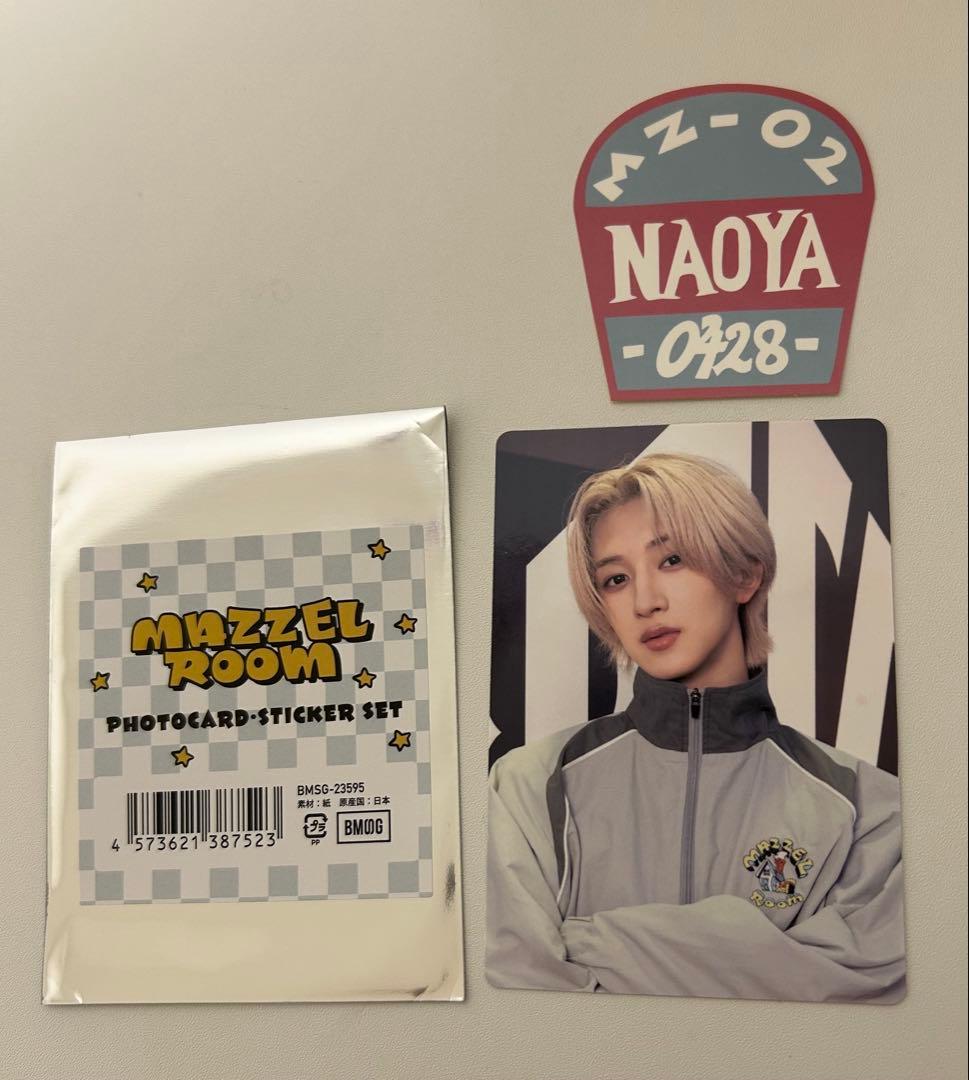 MAZZEL NAOYA フォトカード・ステッカーセットまぜべや - メルカリ