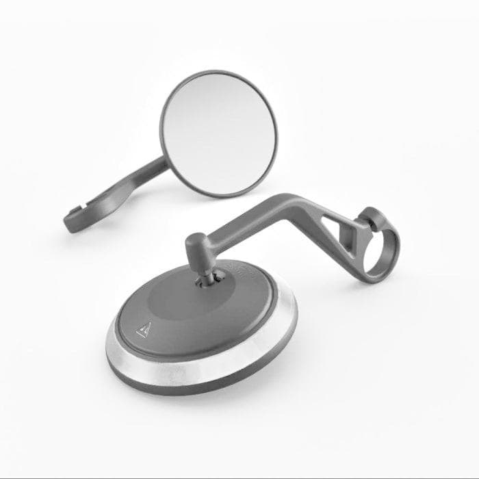 トライアンフ 純正 スピード400用 バーエンド ミラー - メルカリ