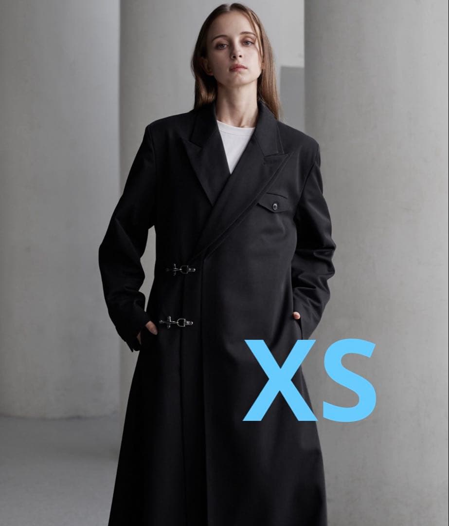 CLEL】 プライムTR ダブルラペルコート ブラック XS - メルカリ