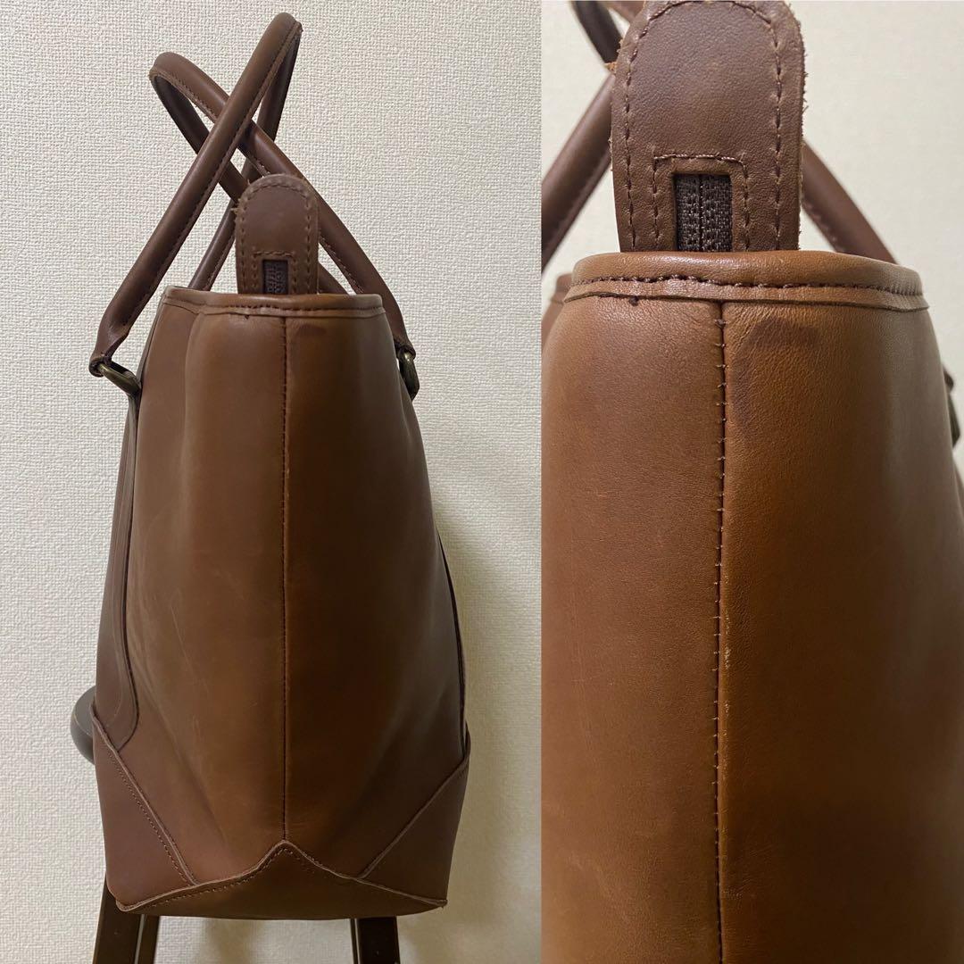 L.L.Bean llbean LLビーン　レザートートバッグ　ショルダーバッグ