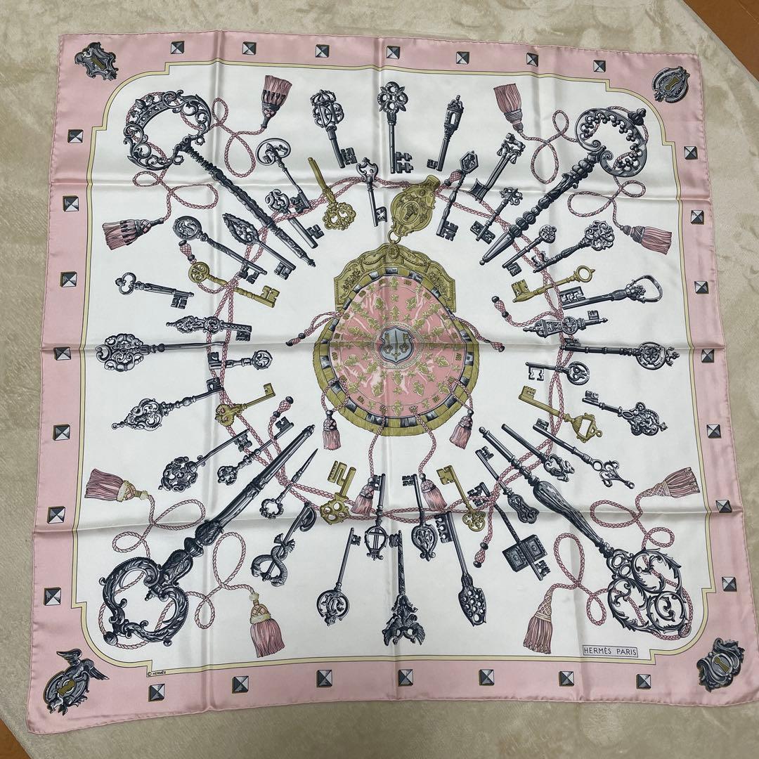 【みもざ様】HERMES スカーフ HERMES】カシシル カレ140☆Festival des Amazones Bandana (HERMES