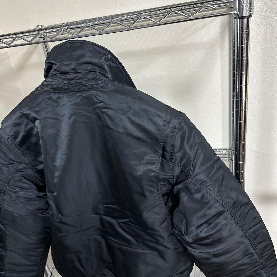 Mサイズ CWU45/P 初年度モデル復刻黒高光沢ナイロンIDEALジッパー