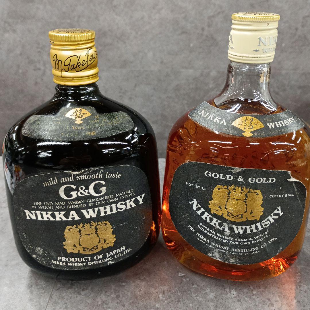 NIKKA WHISKY G&G Gold & Gold 2本セット　未開栓 NIKKA WHISKY G&G Gold & Gold 2本セット 未開栓 - メルカリ