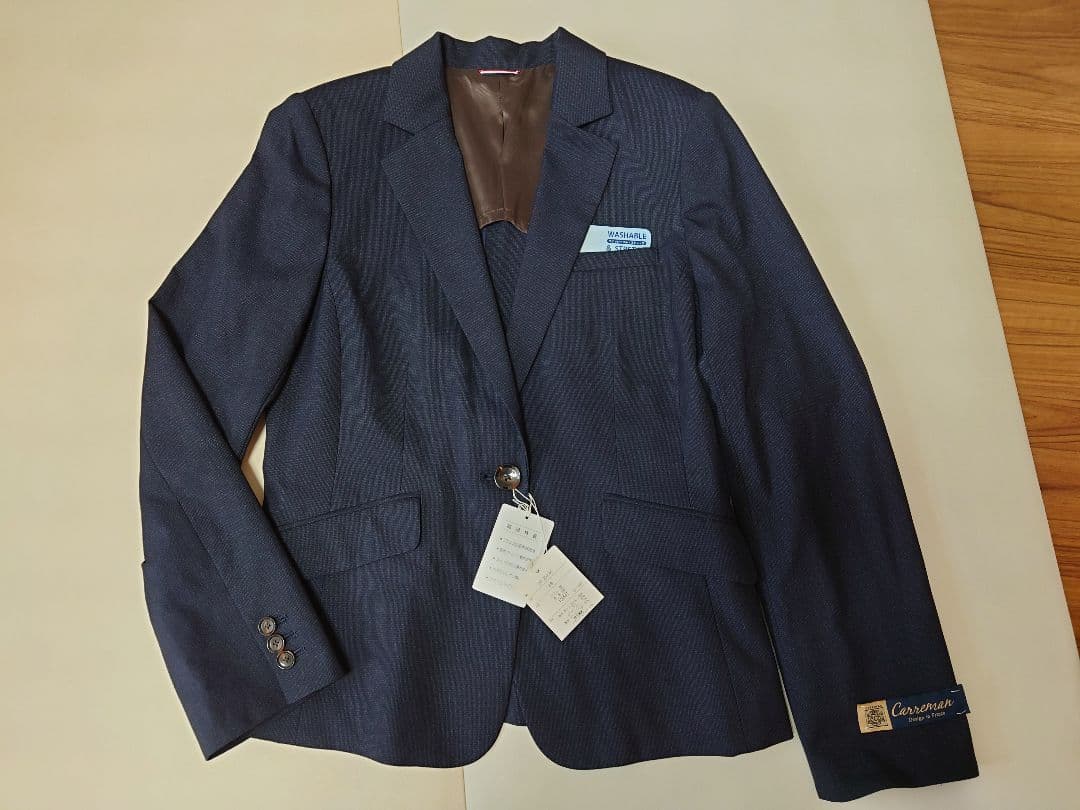 【新品】P.S.FA Carreman レディースパンツスーツ上下セット 13号