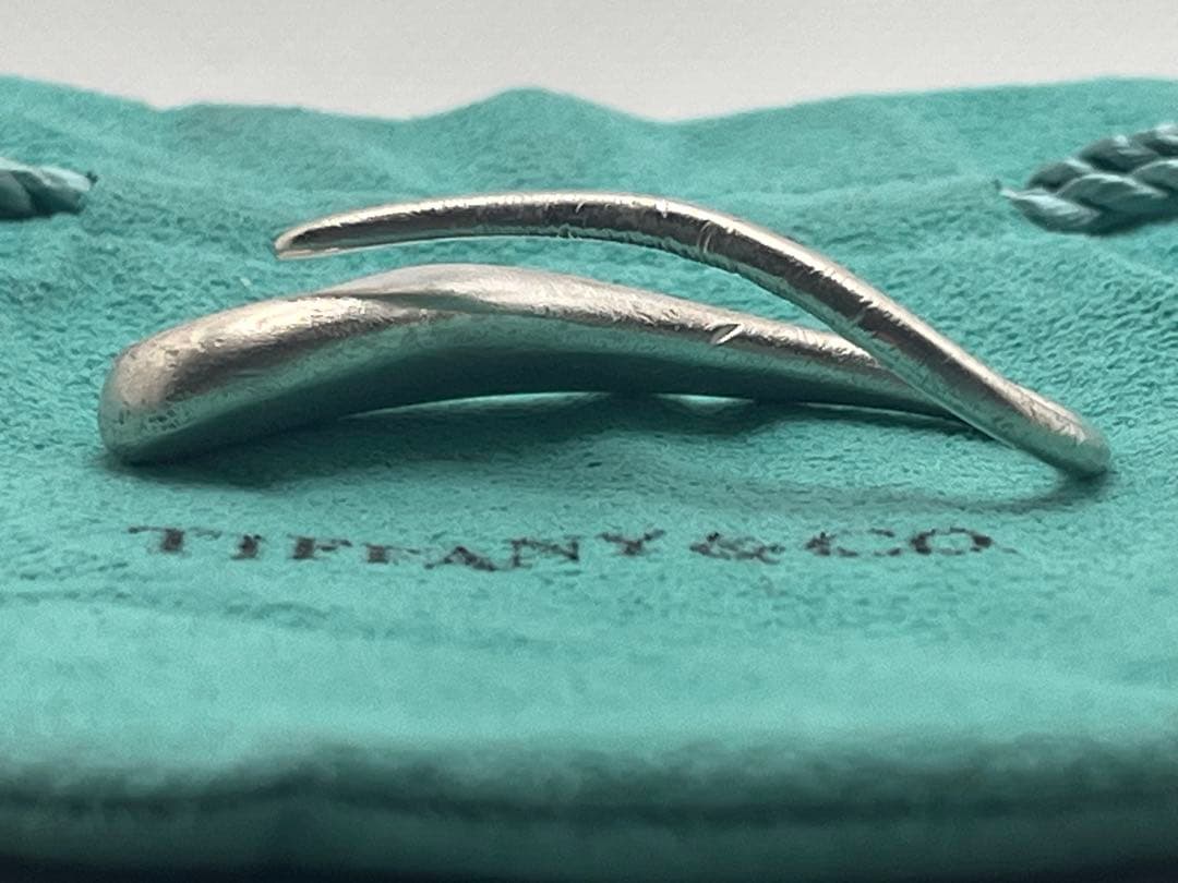 c385 希少 レア ティファニー ティアドロップ マネークリップ