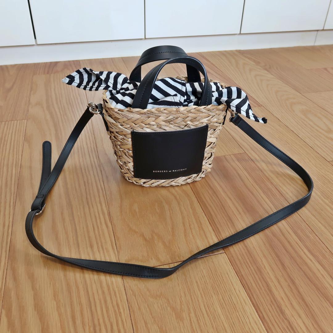 ■ ＊花＊ BLACK BASKET BAG MINI Mini_Basket_Nimes_shooting_970