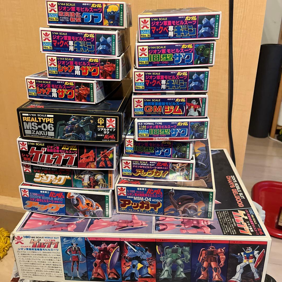 ガンプラジャンク17個まとめ売り プラモデルセット - メルカリ