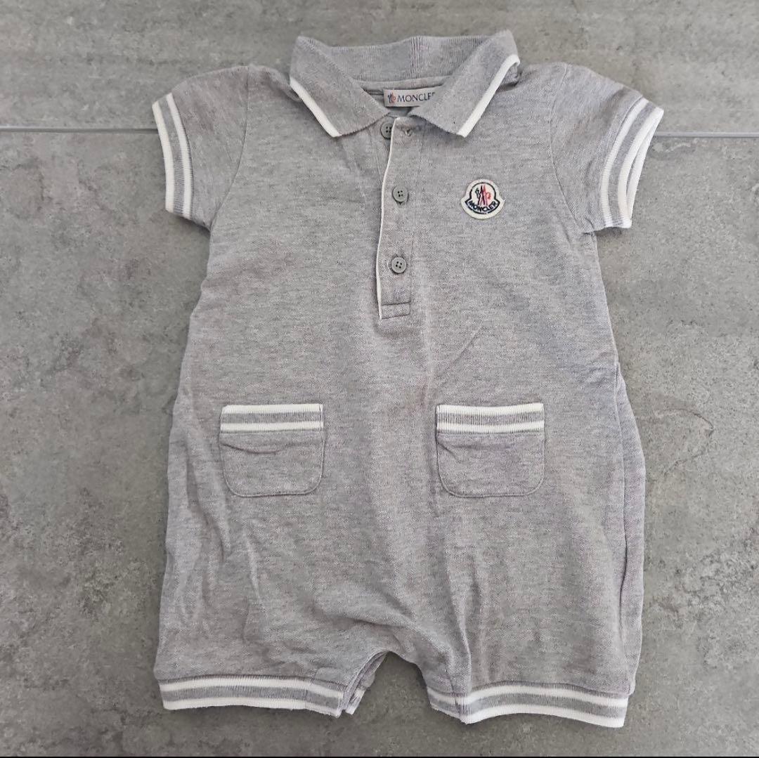 【極美品】80センチ　MONCLER グレー ロンパース 12M 楽天市場】○○○○超美品 MONCLERCOAT モンクレール ロングコート