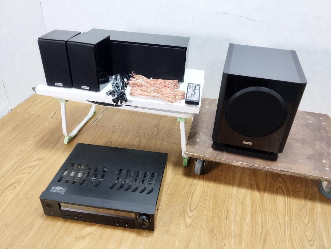 Y♦364 ONKYO ホームシアターシステム BASE-V50+D-309C Amazon.co.jp: ONKYO センタースピーカーシステム D-309C(D) : 家電