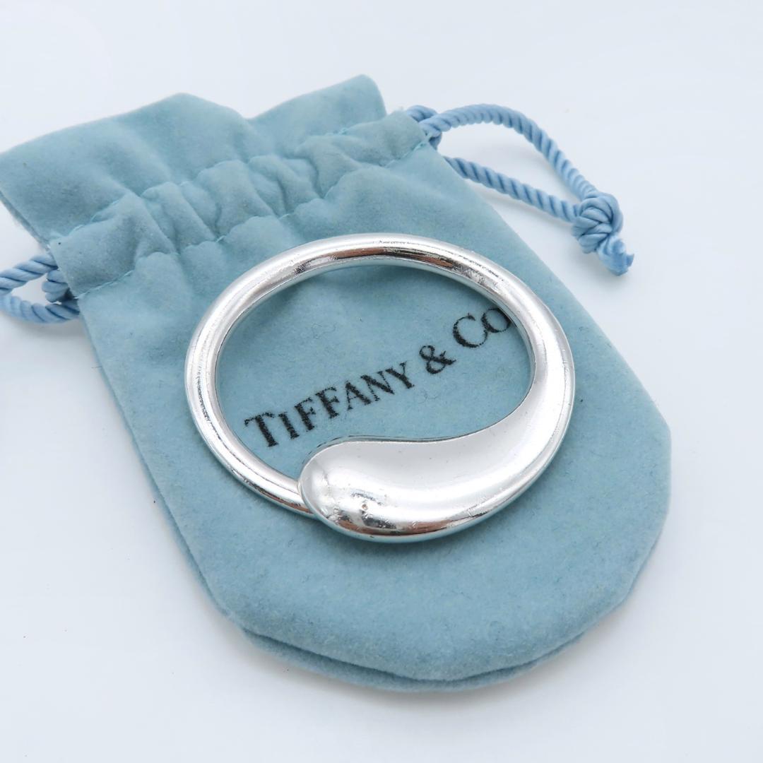 ティファニー エターナル サークル ティアドロップ キーリング MM12
