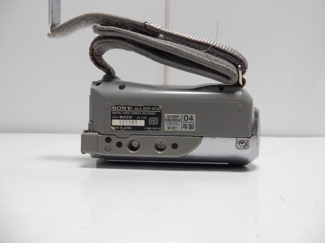 Mini DV ソニーデジタルビデオカメラ SONY DCR-HC40 ジャンク - メルカリ