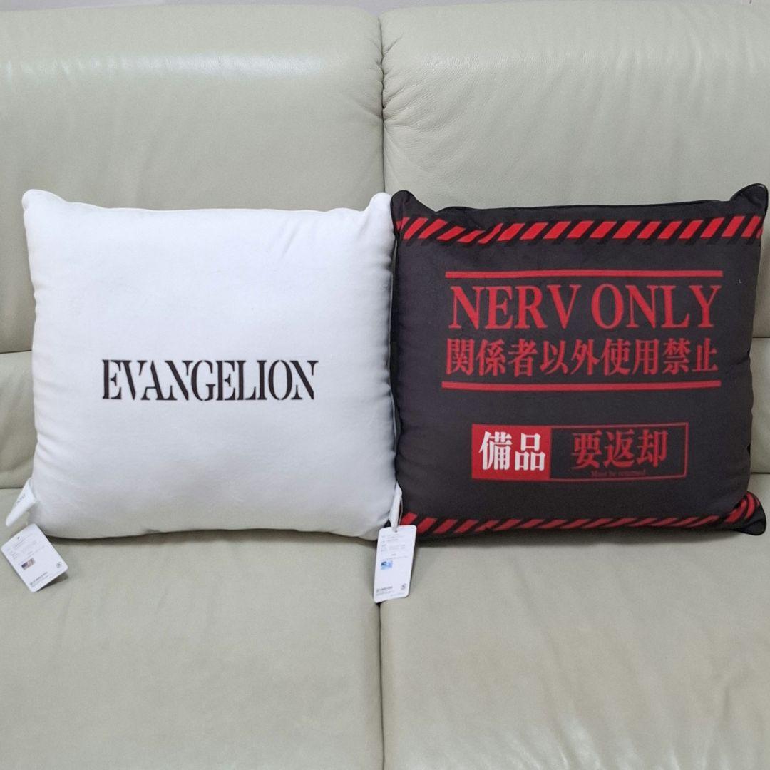 エヴァンゲリオン 背当てクッション 人類補完計画 & ネルフ - メルカリ
