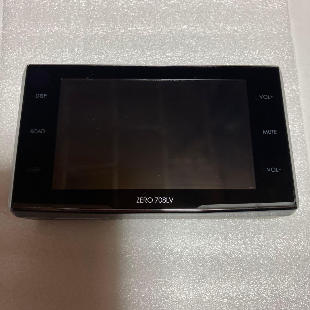 ZERO 708LV レーダー探知機本体】 【ワンボディー】【タッチパネル