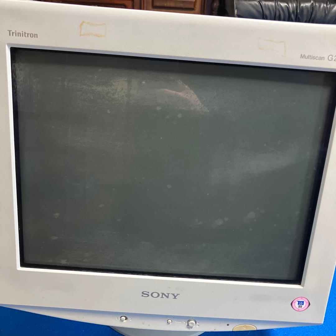 SONY ブラウン管 動作確認済 CPD-G220 17型 レトロ モニター