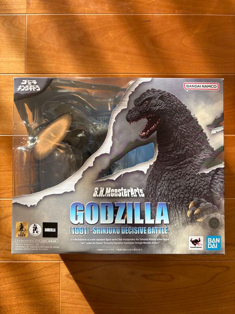 S.H. MonsterArts ゴジラ 1995 新宿決戦 TAMASHII NATIONS STORE TOKYO】 S.H.MonsterArts ゴジラ (1991) -新宿