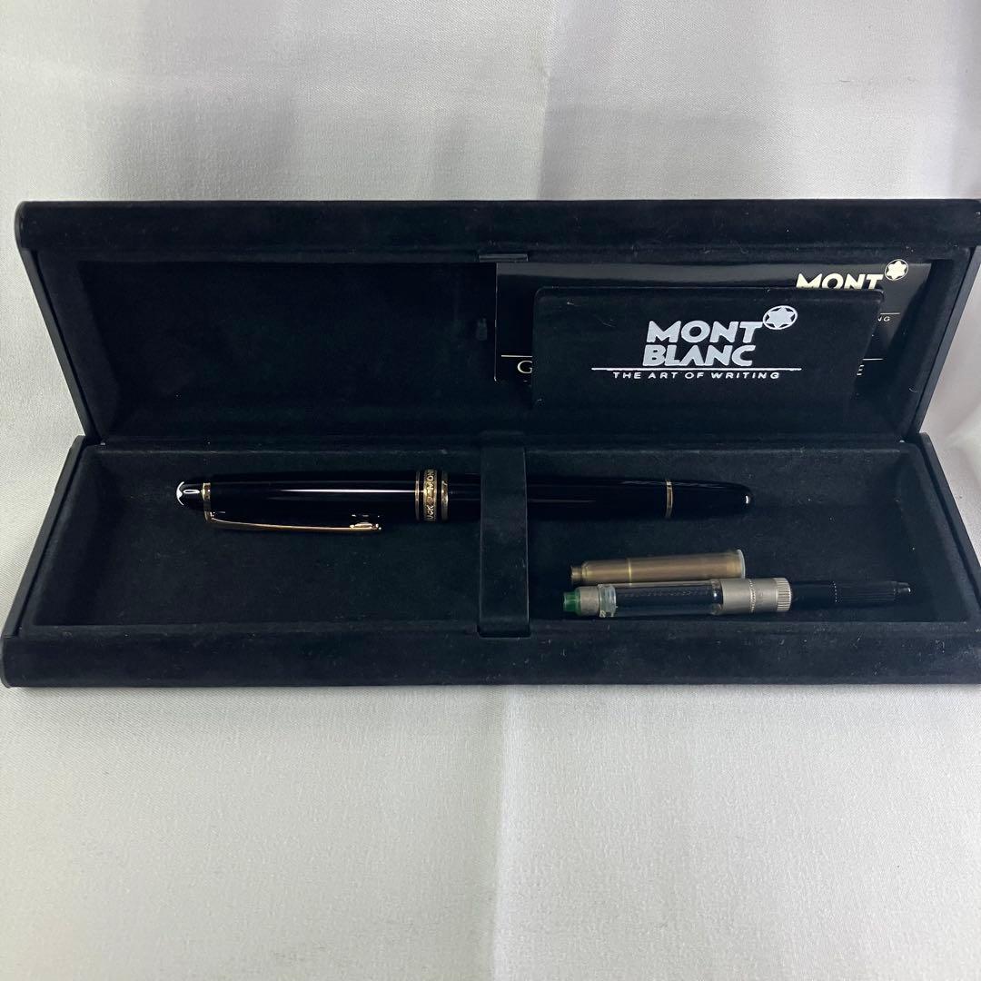 MONTBLANC 万年筆 マイスターシュテュック　144 全金　EF MONTBLANC（モンブラン） マイスターシュテュック クラシック 144