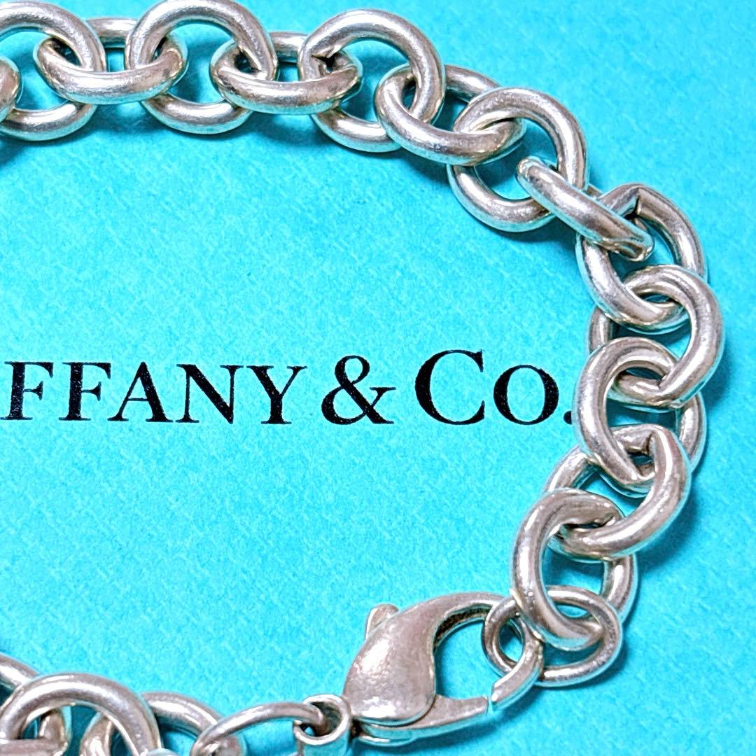 【美品】19.7cm ティファニー ハートタグ ブレスレット シルバー925