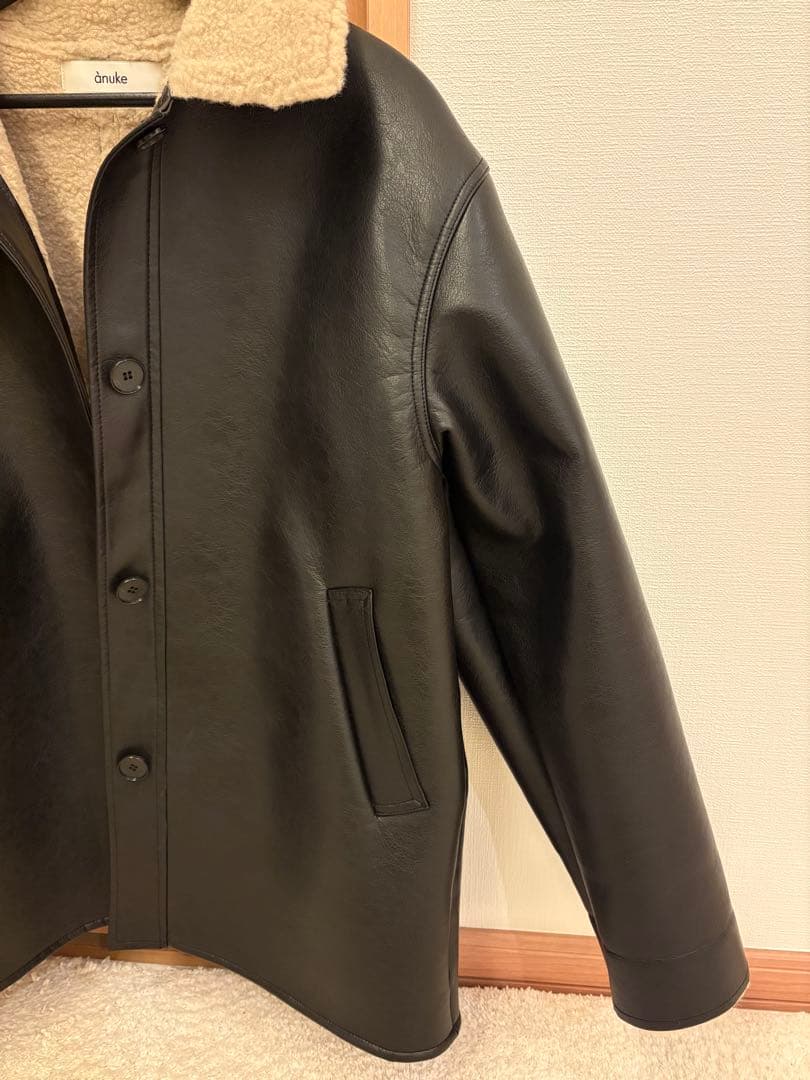 anuke アンヌーク】Boa Flight Jacket☆美品☆38☆完売品 - メルカリ