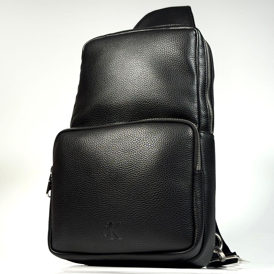 【新品未使用】カルバンクライン ボディバッグ ワンショルダーバッグ ブラック Calvin Klein（カルバン・クライン） ボディバッグ CK MUST WAISTBAG