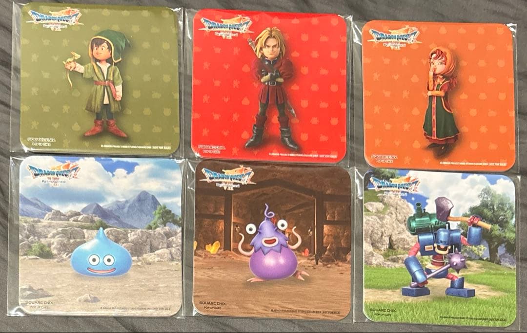 アルス キーファ マリベル ドラクエ コンプセット コースター スクエニカフェ ドラクエ7 コースター 【キーファ】スクエニカフェ - メルカリ