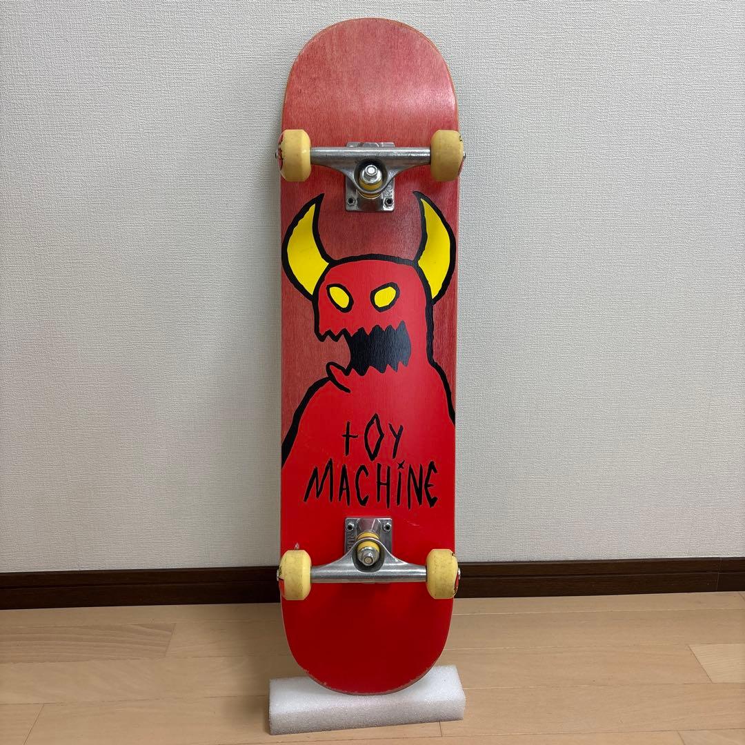 【美品】TOY MACHINE スケートボード コンプリート TOY MACHINE トイマシーン スケートボード コンプリート 7.75inch AXEL