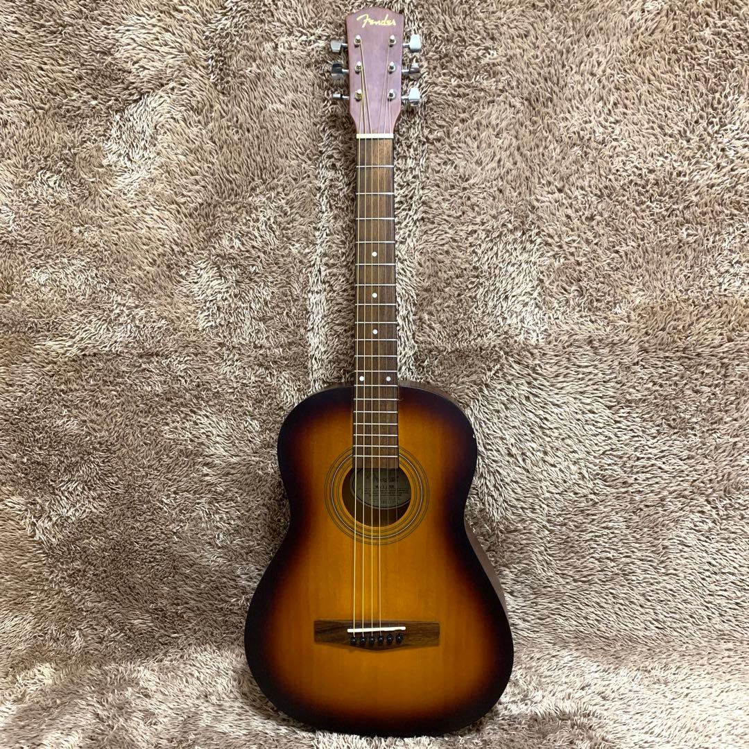 美品・新品弦・メンテ済】Fender MA-1/SB フェンダー ミニアコギ