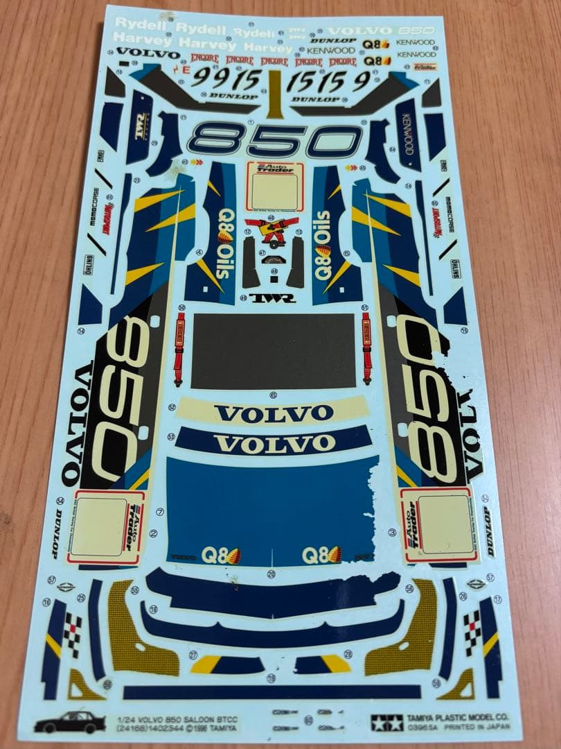 Tamiya Volvo 850 Saloon BTCC 1/24 - メルカリ