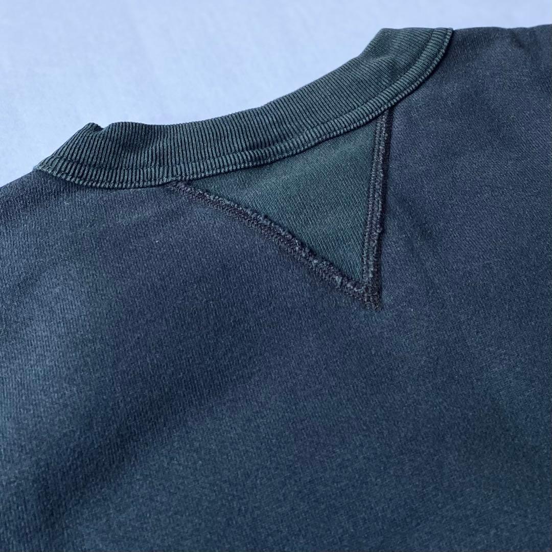 新品未使用タグ付き BARNS ユニオンメイド クルーネックスウエット