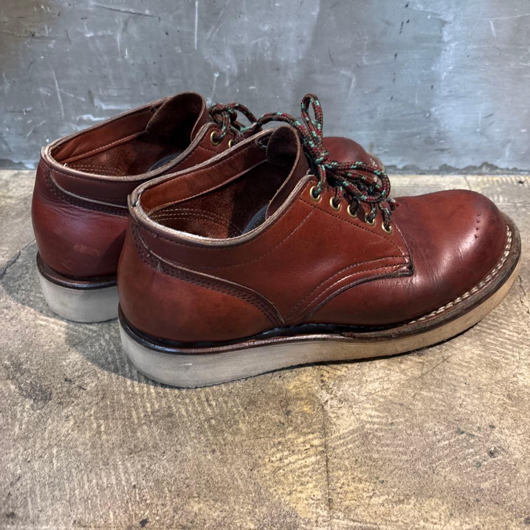 ハソーン ネペンテス別注 オックスフォードブーツ 8 1/2 茶色 ブラウン