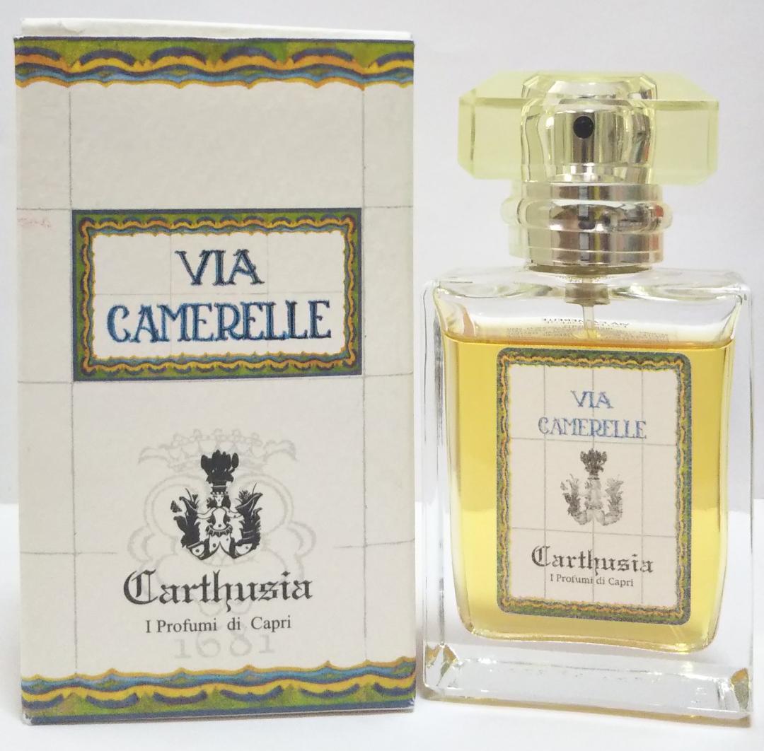 カルトゥージア　ヴィアカメレーレ 50ml オードトワレ Via Camerelleヴィアカメレーレ – Carthusiaオンラインストア