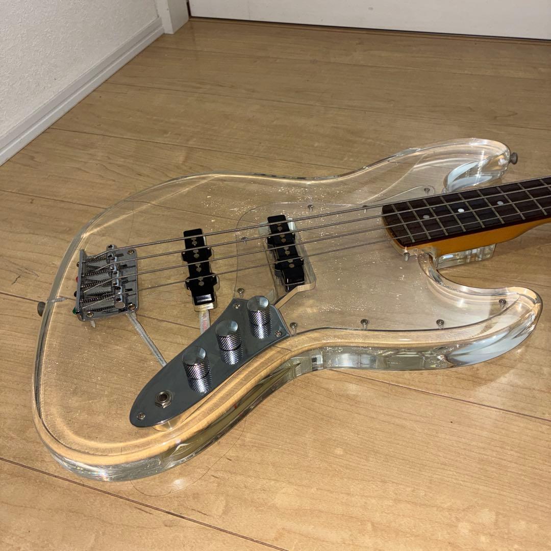 激レア 弦高調整済み！ Photogenic アクリルベース ジャズベース