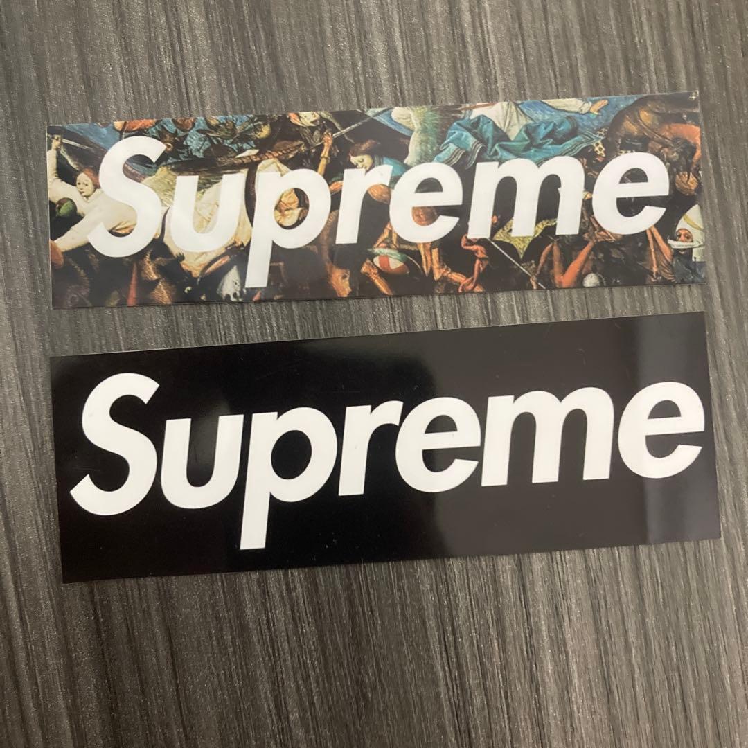 Supreme ステッカーセット 2枚 - メルカリ