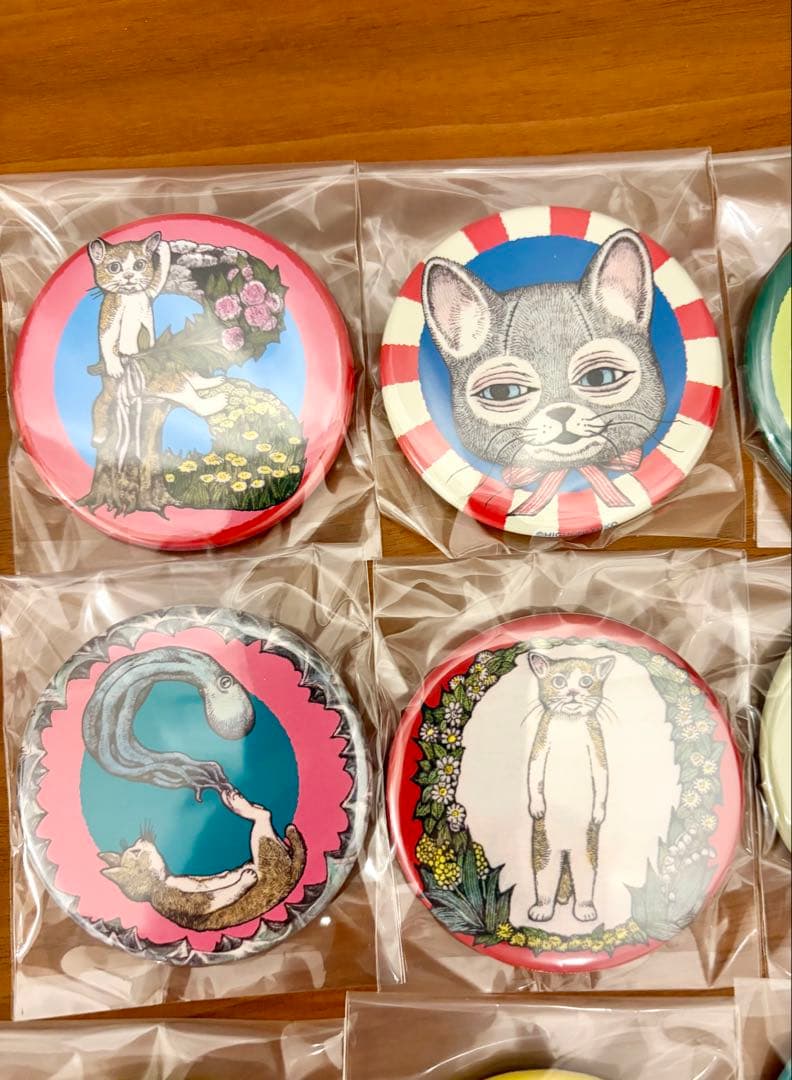 未開封】ヒグチユウコ ローソン 缶バッジ 10個セット コンプリート