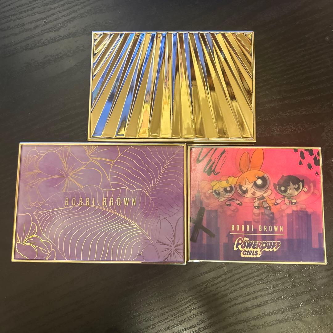 3点BOBBI BROWN パワーパフガールズ ボビイ ブラウン×「パワーパフ ガールズ」限定コラボコスメ、煌めく4色