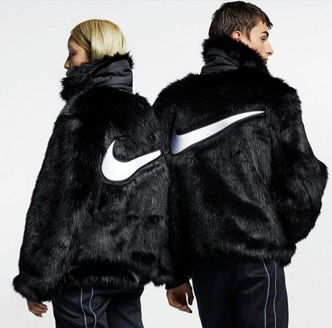 NIKE × AMBUSHリバーシブル　ファージャケット NIKE（ナイキ） × アンブッシュ AMBUSH リバーシブル ファージャケット